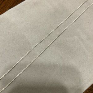 Sterling Silver rope chain